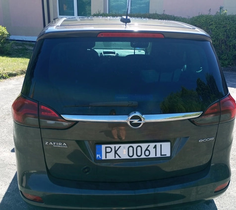 Opel Zafira cena 54500 przebieg: 192400, rok produkcji 2016 z Kalisz małe 37